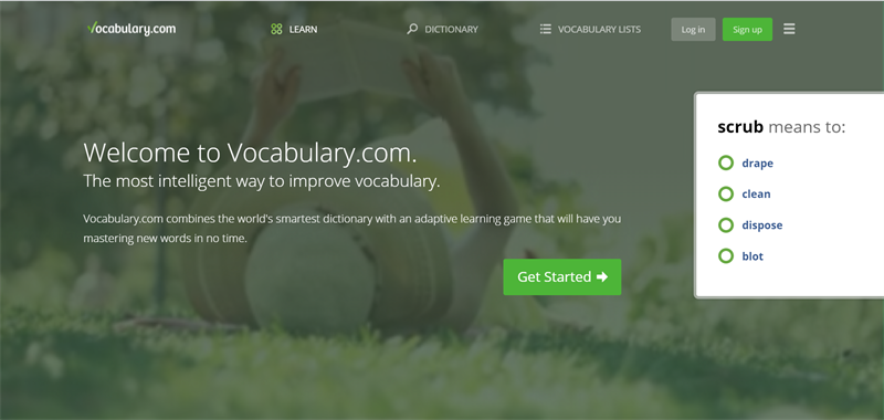 Trang web học từ vựng tiếng Anh - Vocabulary.com