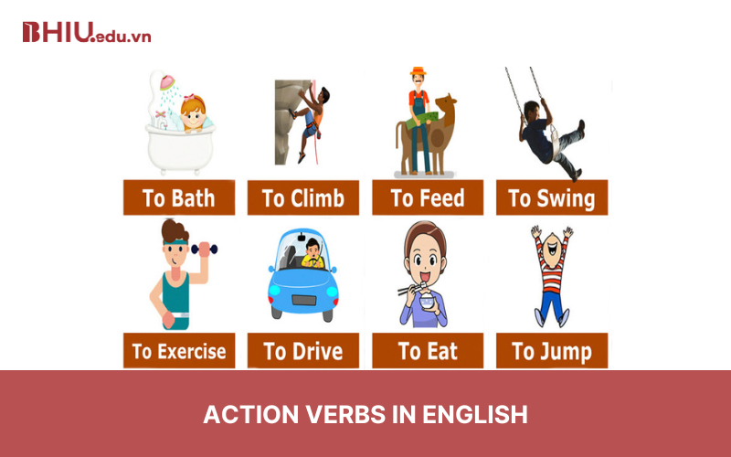 ACTION VERBS IN ENGLISH