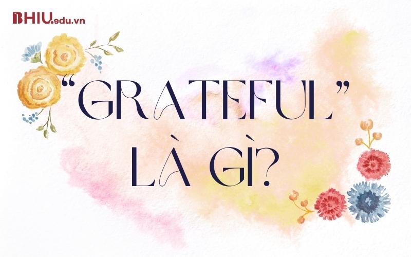 “Grateful” là gì? - Grateful đi với giới từ gì
