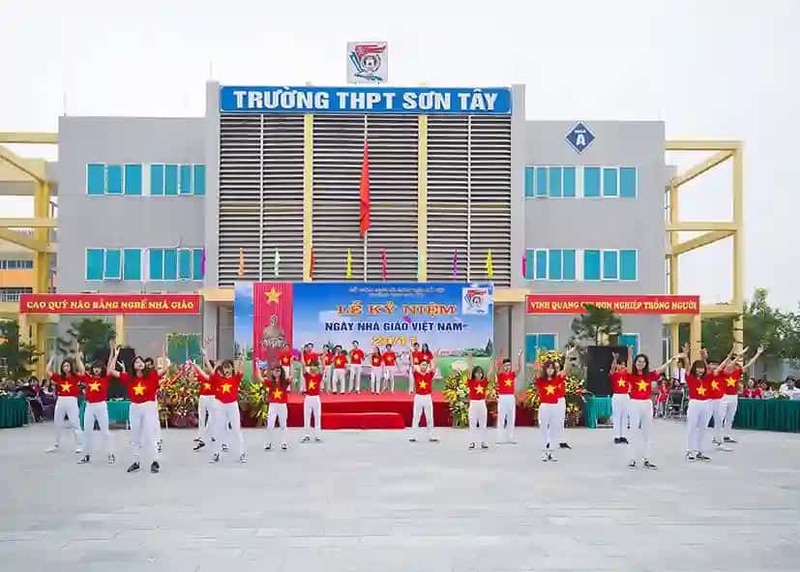 Trường THPT Sơn Tây - Top 10 trường THPT tốt nhất Hà Nội