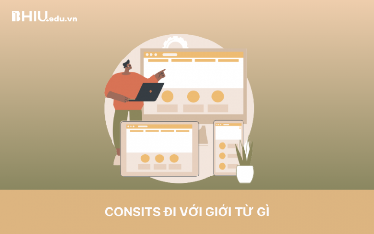 Consist đi với giới từ gì